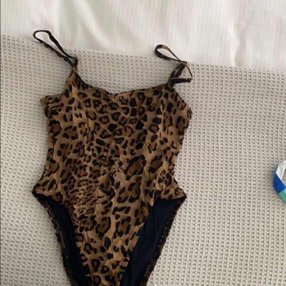 Karla Colletto 06 or XS leopard swimwear.